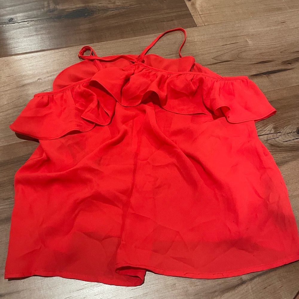 ❣️❗️LAST CHANCE ❗️❣️ Red orange spaghetti strap